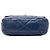 Borsa Chanel 19 Flap Medium in pelle di agnello blu - vista 3