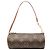 Louis Vuitton Monogram Papillon Pochette Handtasche Braun