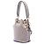 Borsa secchiello Mini Mon Tresor in pelle viola Fendi Porpora - vista 2