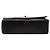Borsa a tracolla Chanel Diana Medium Full Flap in pelle d'agnello nera Nero - vista 3