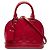 Borsa Satchel Louis Vuitton Monogram Vernis Alma BB Rossa Rosso