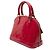 Borsa Satchel Louis Vuitton Monogram Vernis Alma BB Rossa Rosso - vista 2