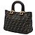 Borsa Tote Fendi Small Zucca Canvas Marrone - vista 2