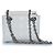 Christian Dior, borsa Cannage lady a doppia catena Argento Bianco - vista 4