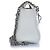Christian Dior, borsa Cannage lady a doppia catena Argento Bianco - vista 6