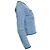 7 for all mankind, Denimjacke mit rohen Kanten Blau - Ansicht 4