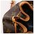 Zaino vintage Louis Vuitton Montsouris Mini Monogram Canvas M51137 Marrone - vista 18