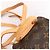 Zaino vintage Louis Vuitton Montsouris Mini Monogram Canvas M51137 Marrone - vista 7