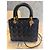 Christian Dior Lady Dior Medium Borsa a Mano in Pelle Nera Nero - vista 3