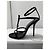 Autre Marque Saint Laurent Cassandra Sandali Vernice Nera 37 Nero - vista 2