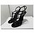 Autre Marque Saint Laurent Cassandra Sandali Vernice Nera 37 Nero - vista 3