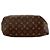 Borsa Louis Vuitton M44348 Flower Zipped Tote MM Bordò Monogramma - vista 4