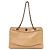 Borsa Tote con catena Chanel in vitello beige