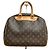 Borsa Louis Vuitton Monogram Deauville Marrone - vista 2