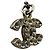 Colar CHANEL Strass 05V Prata - vista 5
