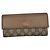 Cartera larga Gucci GG Marmont en piel rosa