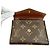 Louis Vuitton Monogram M62472 Portefeuille Victorine Compact Wallet Marrone - vista 7