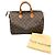 Borsa a mano Louis Vuitton Speedy 35 Boston Marrone - vista 10