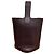 Borsa a secchiello Loewe Pebble Mini - Dark Brown Marrone scuro - vista 2