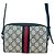 Borsa a tracolla GUCCI Ophidia Beige Blu navy - vista 2