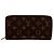 Cartera Zippy Monogram Louis Vuitton en Rose Ballerine Rosa - vista 2
