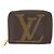 Monedero Zippy Monogram Giant Louis Vuitton Castaño Monograma
