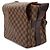 Borsa a tracolla Louis Vuitton Damier Naviglio Marrone Damier ebene - vista 3
