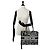 Christian Dior Book Tote Medium Handtasche Schwarz Weiß - Ansicht 9