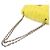 Borsa a tracolla Balenciaga Monaco Chain Giallo - vista 5