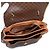 Céline Celine Macadam Handtasche Braun - Ansicht 8