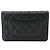 Chanel Matelassé Classic Chain Wallet Schwarz - Ansicht 2