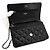 Chanel Matelassé Classic Chain Wallet Schwarz - Ansicht 8