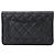 Chanel Matelassé Classic Chain Wallet Schwarz - Ansicht 2
