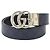 Cinturón reversible Gucci GG Marmont Negro Azul marino