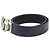Cinturón reversible Gucci GG Marmont Negro Azul marino - vista 3
