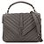 Autre Marque Borsa a mano e a tracolla 2-way Saint Laurent College con catena Marrone
