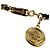 Cinto de corrente Chanel Coco Mark Preto Dourado - vista 2