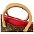 Borsa a mano Louis Vuitton Monogram Pallas BB M41241 in pelle Marrone Rosso - vista 7