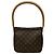 Borsa a tracolla Louis Vuitton Monogram Looping MM Marrone - vista 2