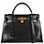 Hermès Hermes Kelly Black Box Calf with Gold Hardware 32 Nero