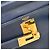 Hermès Hermes Kelly Blue Box Calf with Gold Hardware 28 Blu navy - vista 7