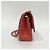 Chanel Classic Double Flap Chevron Lambskin Medium Rosso - vista 4