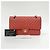 Chanel Classic Double Flap Chevron Lambskin Medium Rosso - vista 7