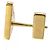 Prada Logo Emaille Metall-Stecker Ohrringe - Ansicht 2