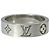 Bague LV Mosaic Band Louis Vuitton Argenté - vue 2