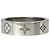 Bague LV Mosaic Band Louis Vuitton Argenté - vue 3
