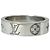 Bague LV Mosaic Band Louis Vuitton Argenté - vue 4
