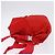 Bottega Veneta Paper Touch in nylon stampato Rosso - vista 3