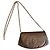 2011 Chanel CC Caviar Half Moon Wallet on Chain