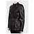 Gucci Gürteljacket aus schwarzem Leder - IT 40 / S gebraucht - Ansicht 2